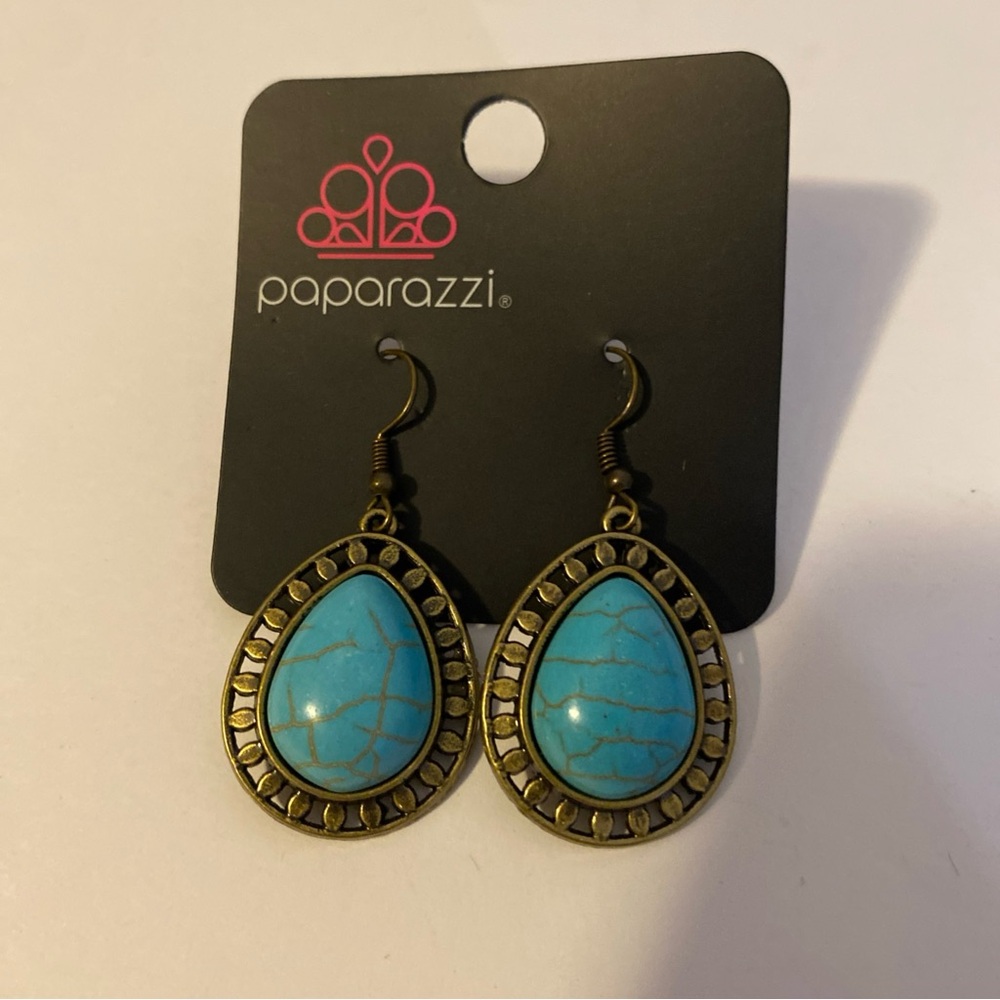 Paparazzi Don’t Mind The stardust Hoop Earrings NEW